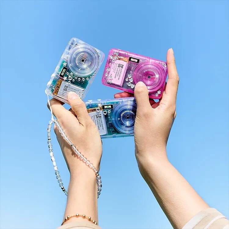 <一台免運> 韓國最新款📸透明復古CCD相機