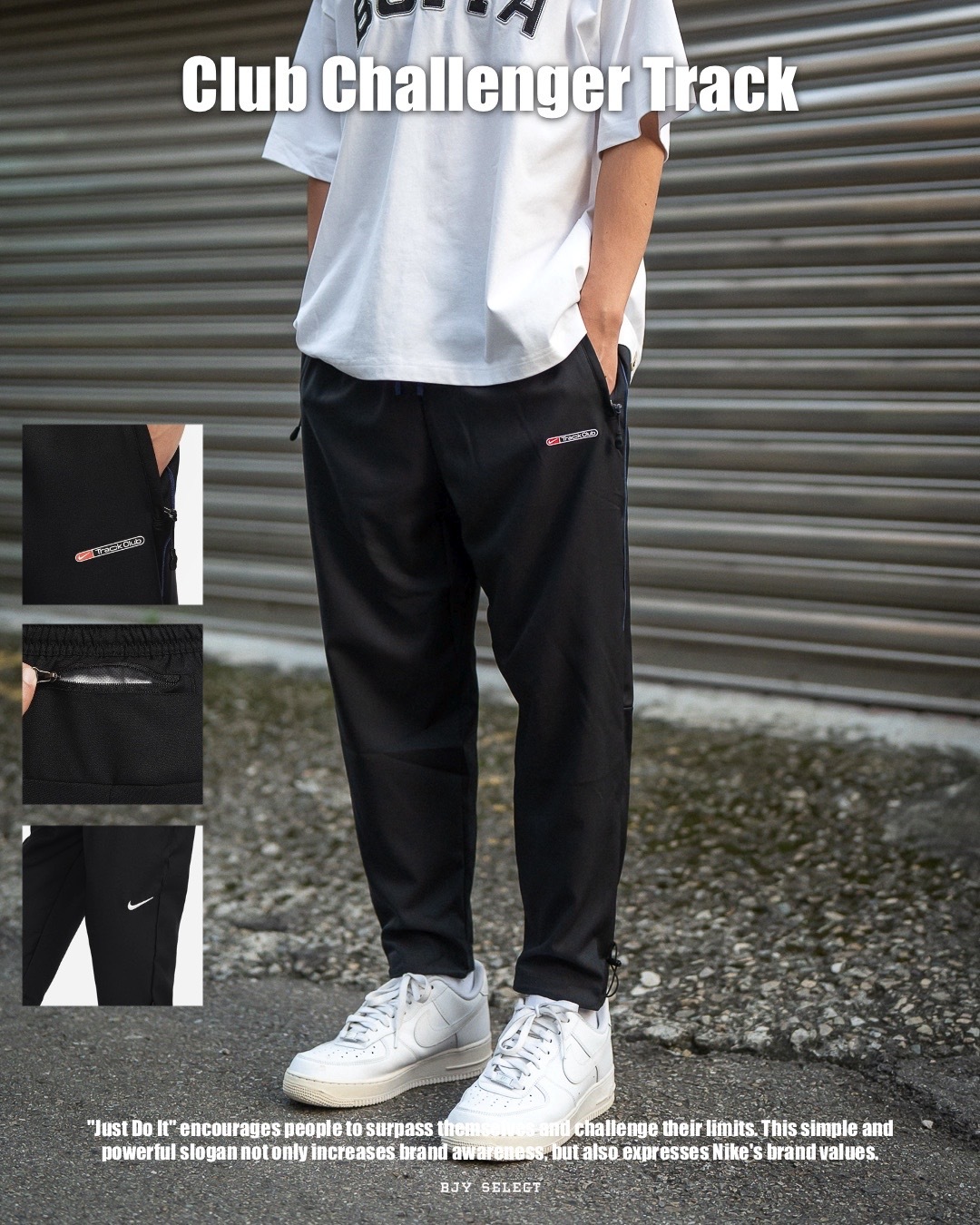 #預購 Nike Challenger Track Club 跑步長褲 九分褲 FB5504-010 黑色
