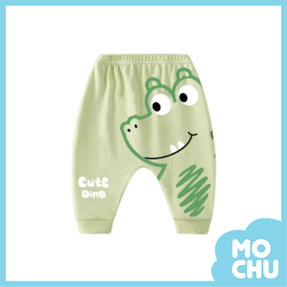 綠色小萌鱷屁屁褲