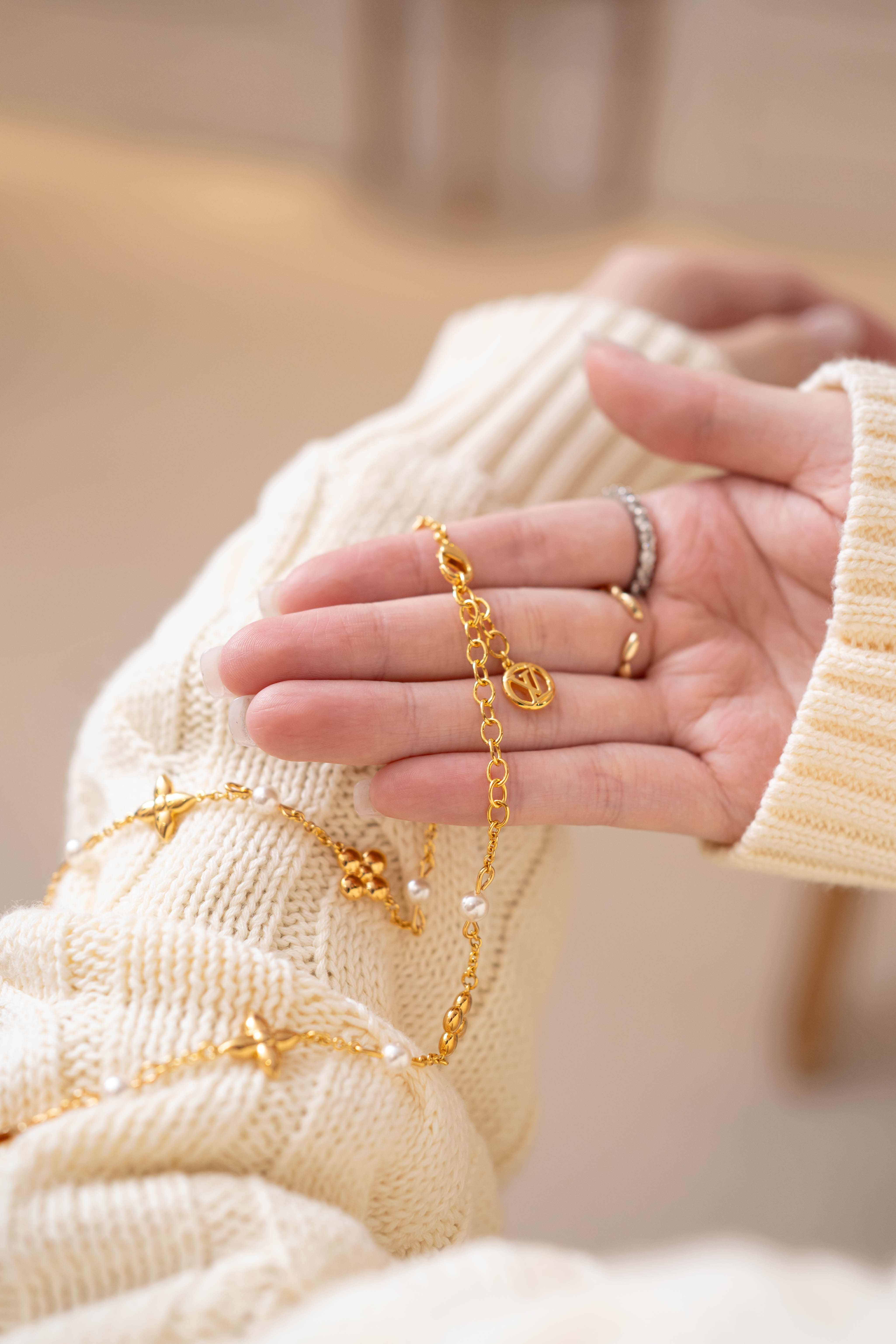 Louis Vuitton LV Louisa頸鏈