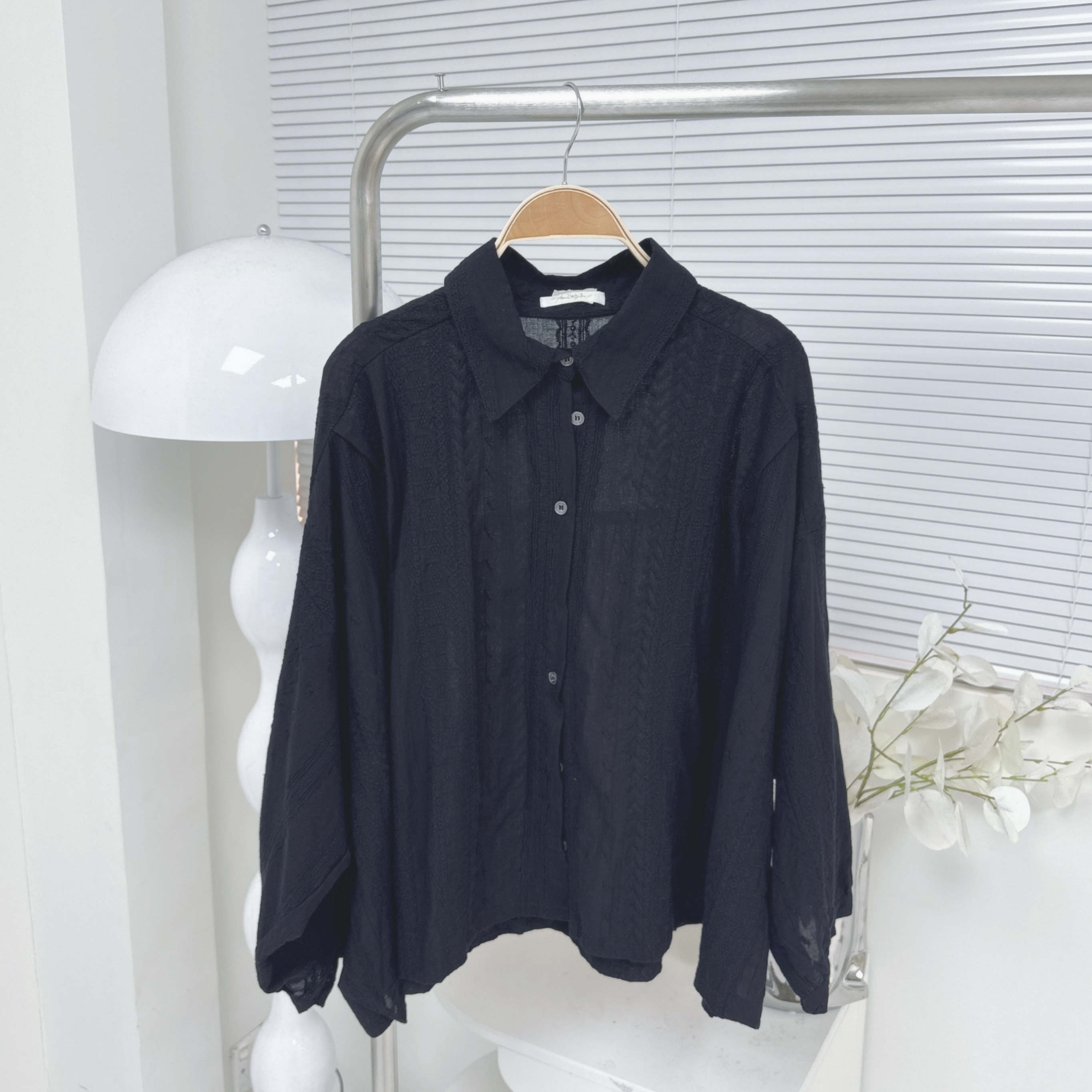 【廠家制】繡花大件裇衫