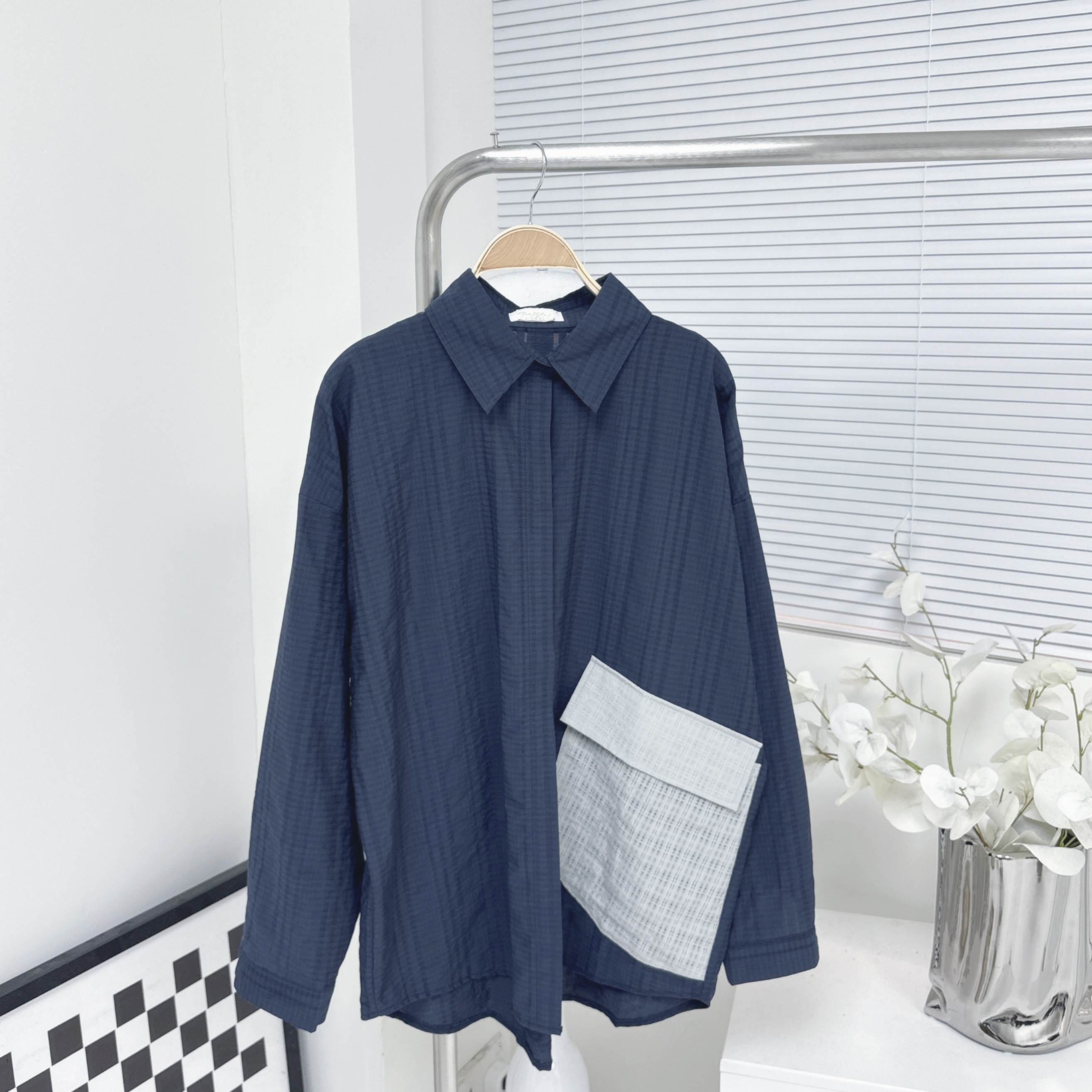 【廠家制】側大袋兩著恤