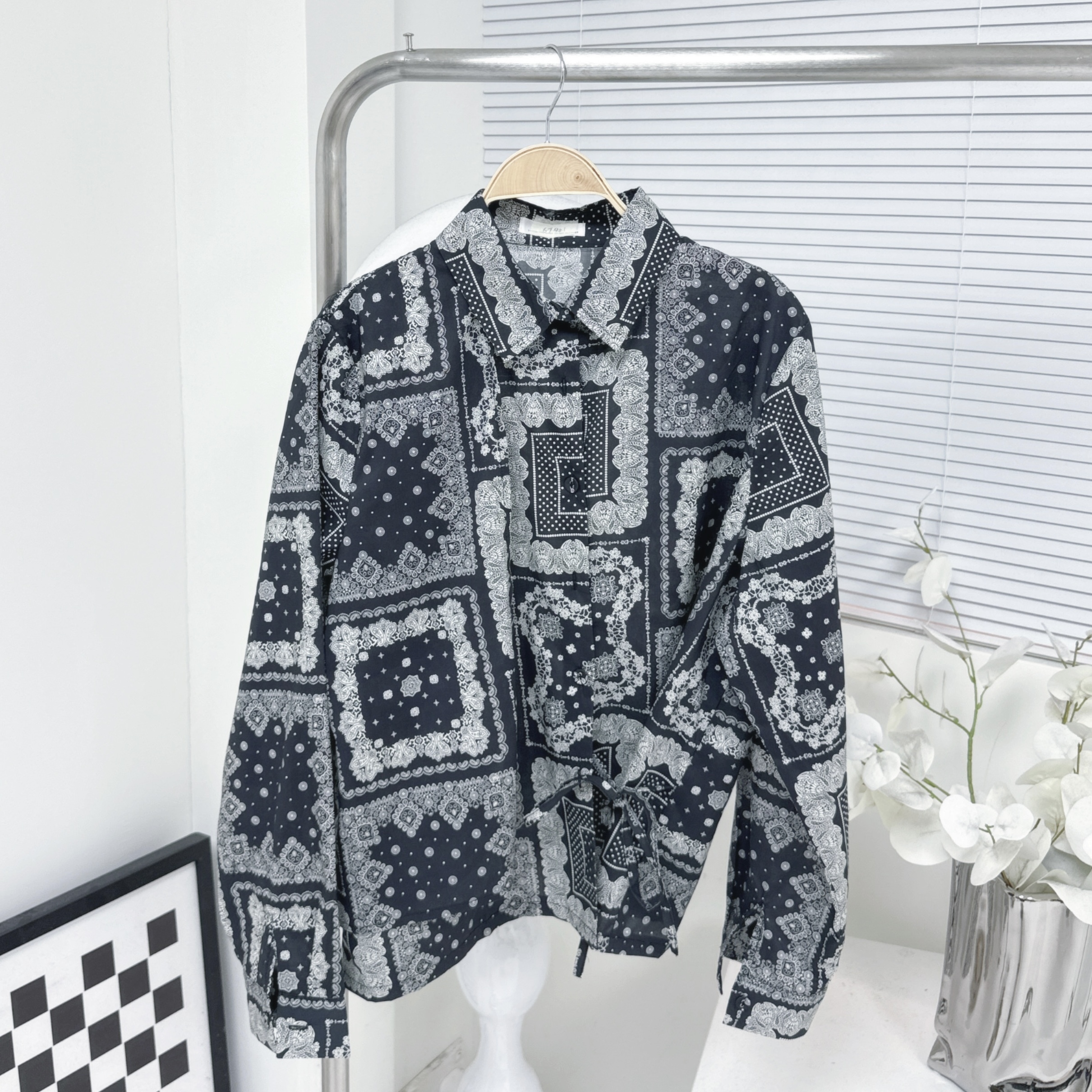 【廠家制】民族印花長袖恤