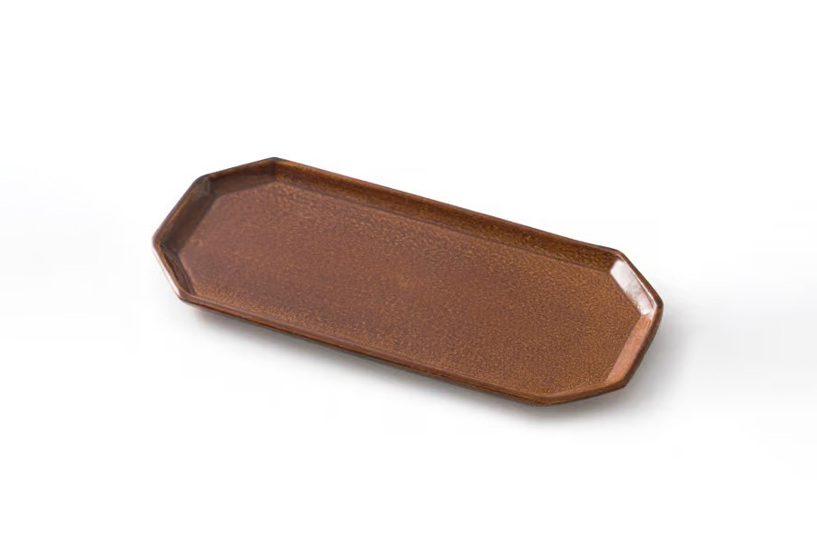 中川政七商店 - 信樂燒 魚皿 飴色