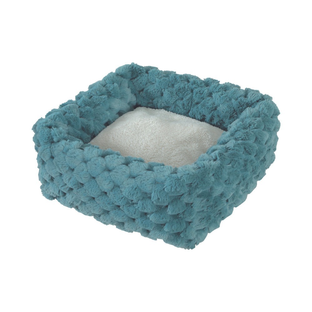 Zolux ABELHA系列 方形寵物床．藍色