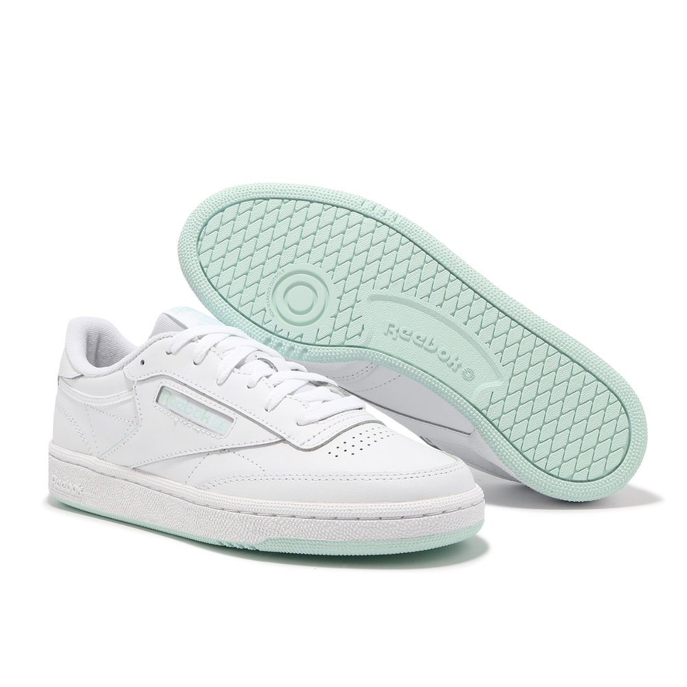 【下殺↘ $990】Reebok 休閒鞋 Club C 85 湖水綠 復古 小白鞋 女鞋男段 100033090