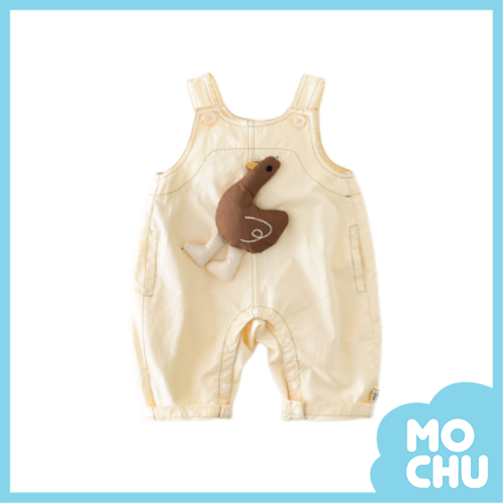 烤焦小鴨子吊帶長褲