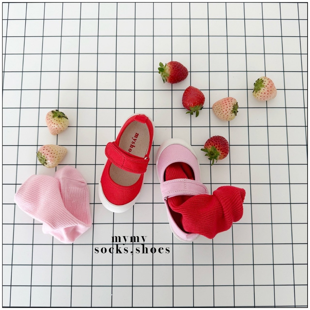 正韓春Mysocks 四色果凍色休閒鞋