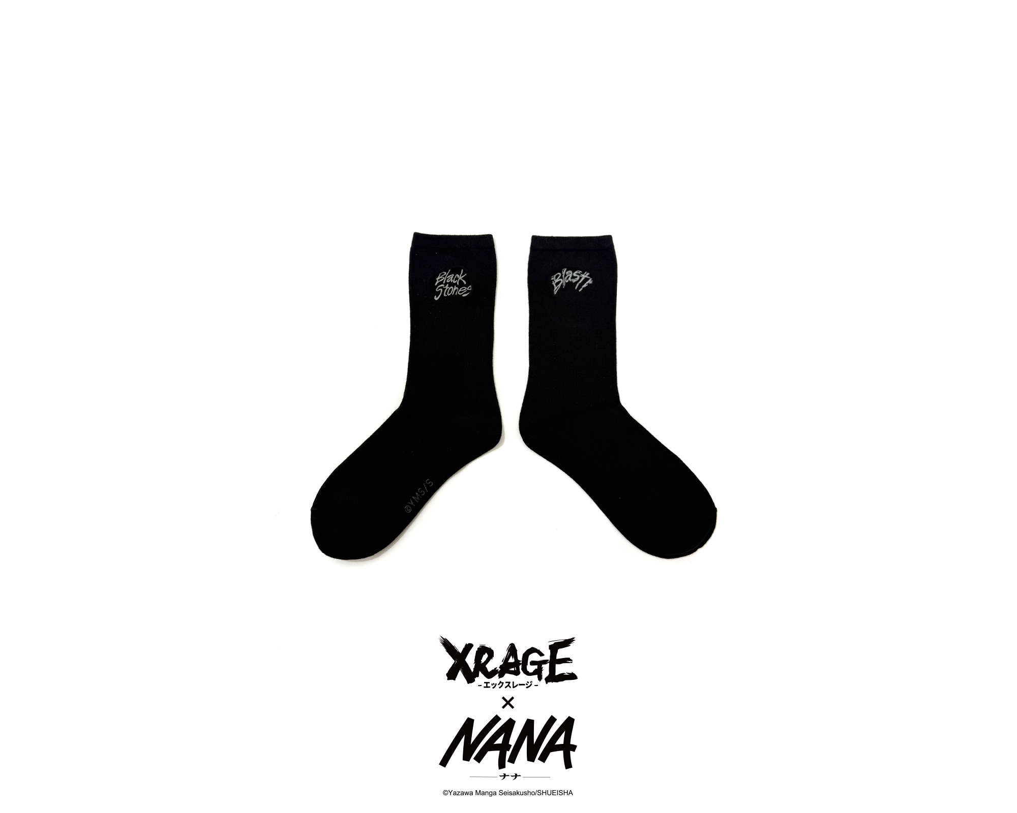 BLACK STONES 樂團襪子