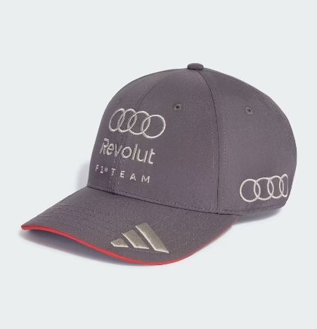 ADIDAS AUDI CAP 賽車 線條 老帽 運動帽 可調式 鴨舌帽 老帽 米色【KF0714】灰色【KF0713】