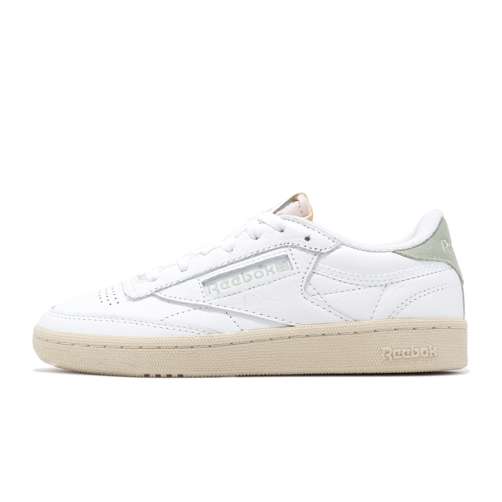 【下殺↘ $990】Reebok 休閒鞋 Club C 85 白 綠 復古 網球鞋 女 100074232