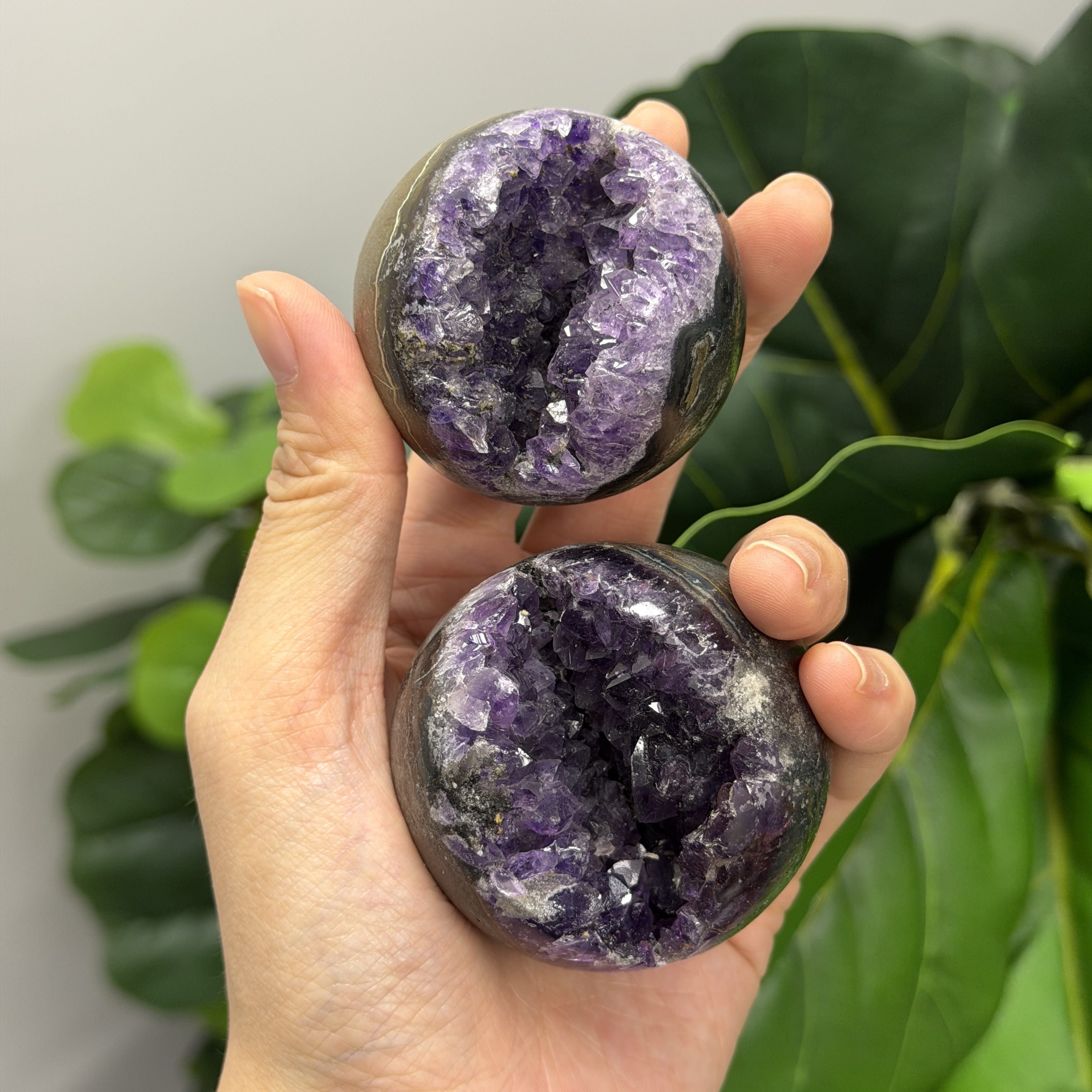 紫晶開口笑（2個小SIZE其中一個，隨機發貨） BP1556