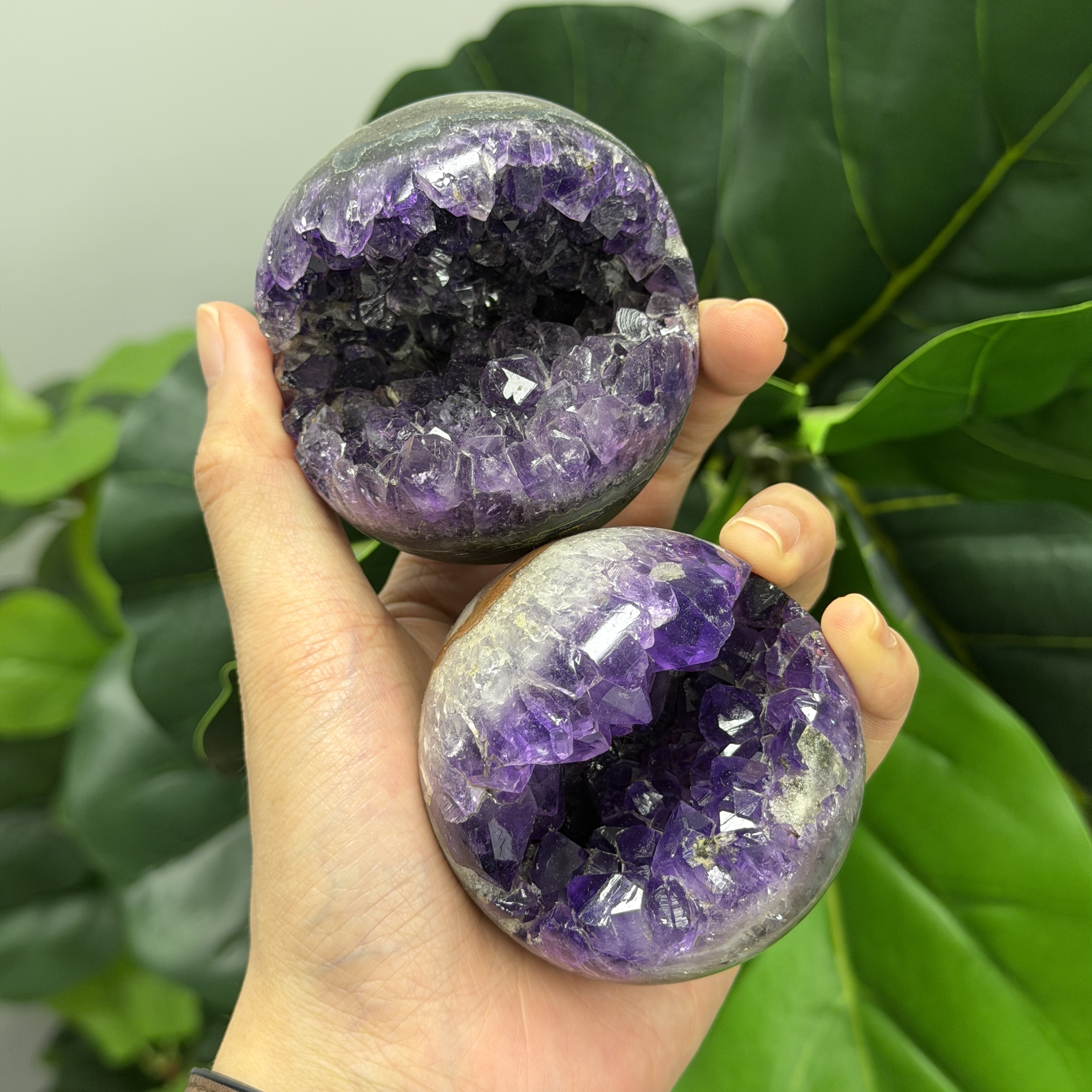 紫晶開口笑（2個大SIZE其中一個，隨機發貨）BP1557