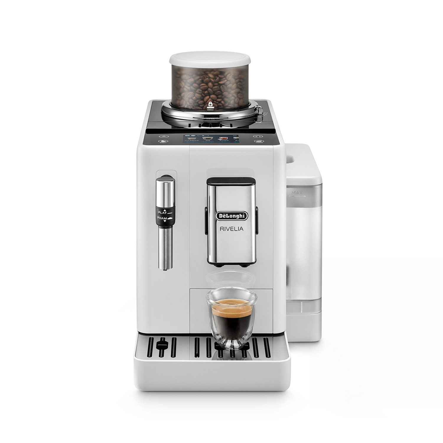 De'Longhi - Rivelia 全自動即磨咖啡機 (手動打奶系統) EXAM440.35.W