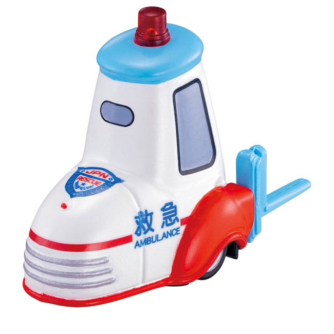 TOM-CAR Disney Cars Tomica C-23 Guido (Amulance Type 24)
