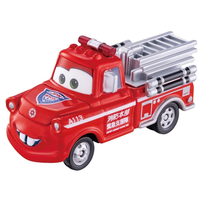 TOM-CAR Disney Cars Tomica C-38 Mater (Fire Engine type 24)