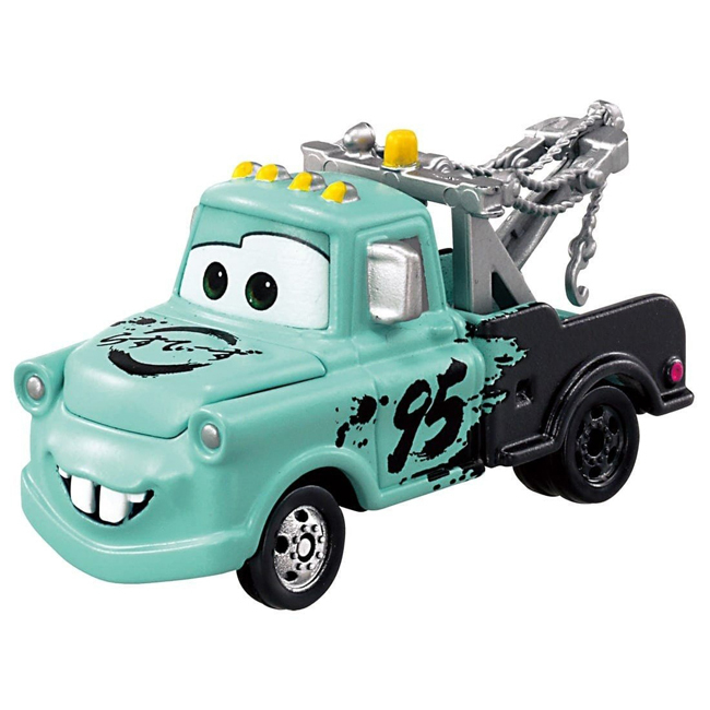 TOM-CAR Disney Cars Tomica Mater McQueen Day 24