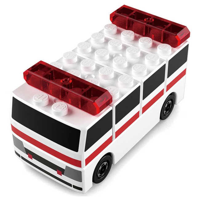 TOM-CST Tomica & Plarail Block Ambulance 25