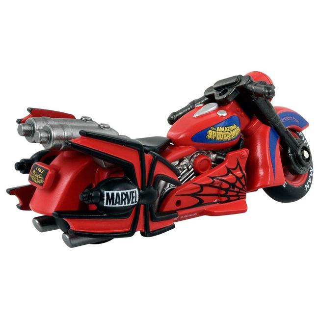 TOM-DIS Disney Motors-Marvel TUNE 3.0 Motorcycle Spider-Man