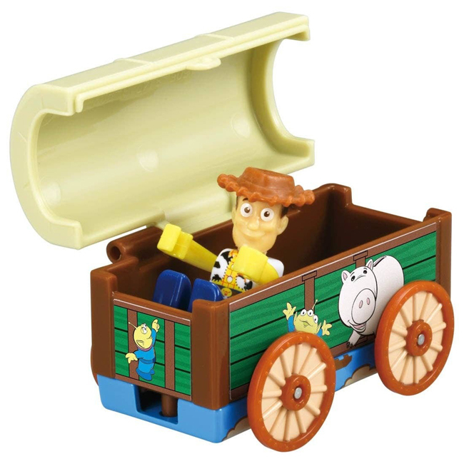 TOM-DIS Disney Motors-Ride On RD05 Woody & Andy's Box