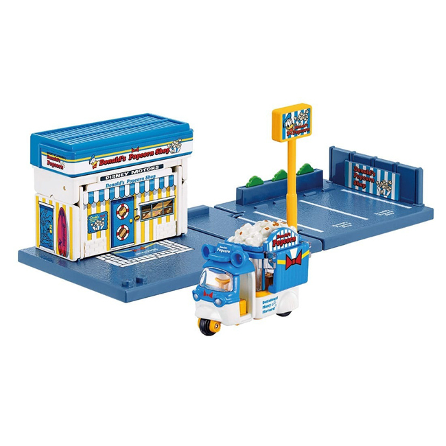 TOM-DIS Dream Tomica SP Disney Motors Donald Pop Corn Shop