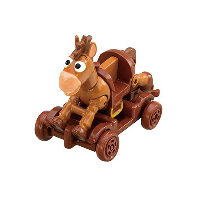 TOM-DIS Toy Story Tomica-No. 03 Bullseye & Wooden Truck