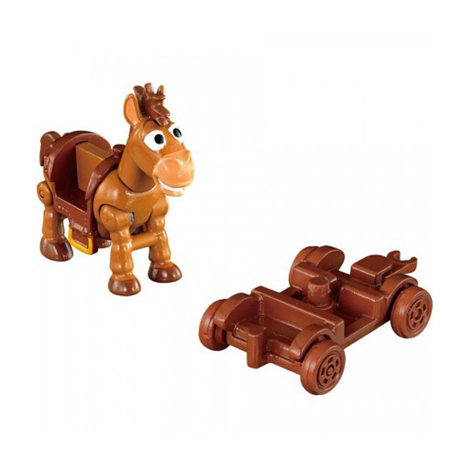 TOM-DIS Toy Story Tomica-No. 03 Bullseye & Wooden Truck
