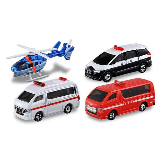 TOM-GIF Tomica Gift-Dispatch Emergency Vehicle Set