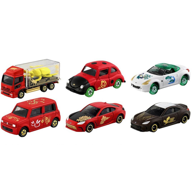 TOM-OTH Tomica-New Year Tomica 2023 (6 pcs in 1 box)