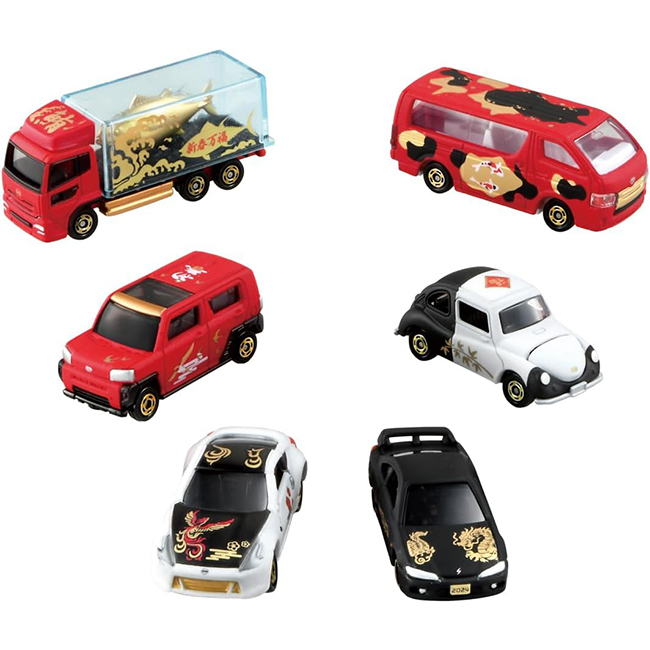 TOM-OTH Tomica-New Year Tomica 2024 (6 pcs in 1 box)