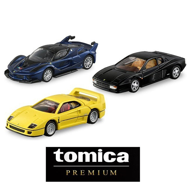 TOM-PRE Tomica-Premium Ferrari 3 Models Collection