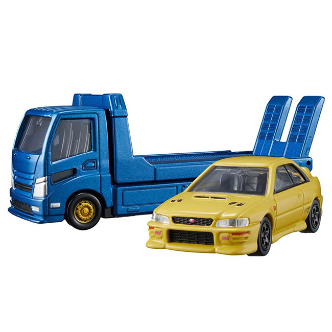 TOM-PRE Tomica-Transporter Subaru Impreza WRX Type R STI Ver