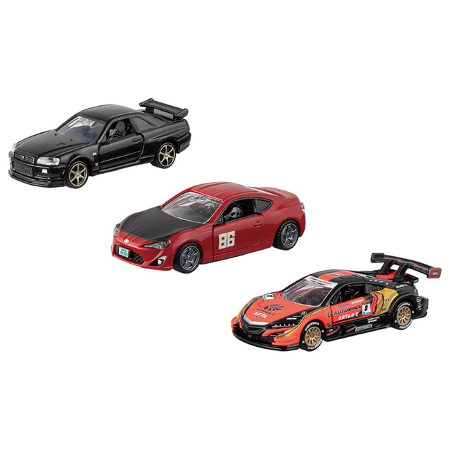 TOM-SET Tomica Premium 10th Anniversary 3 Cars Set