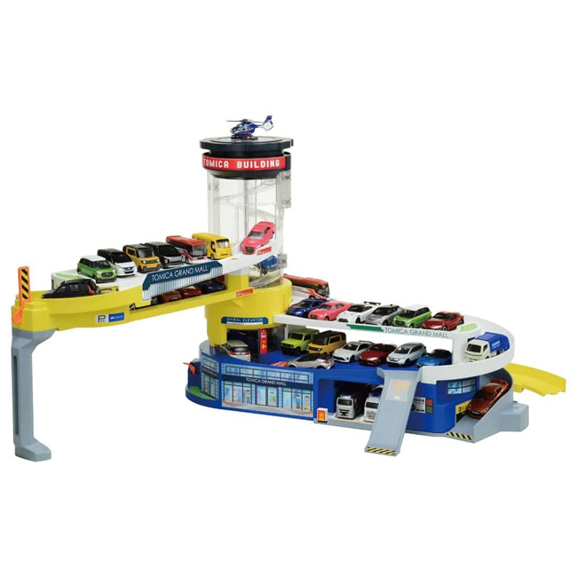 TOM-WOR Tomica Double Action Tomica Building With 2 Parts