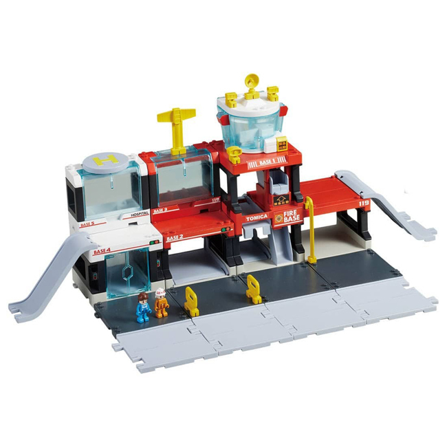 Tomica World Town Series Creator Fire Base 多美市鎮系列：消防基地