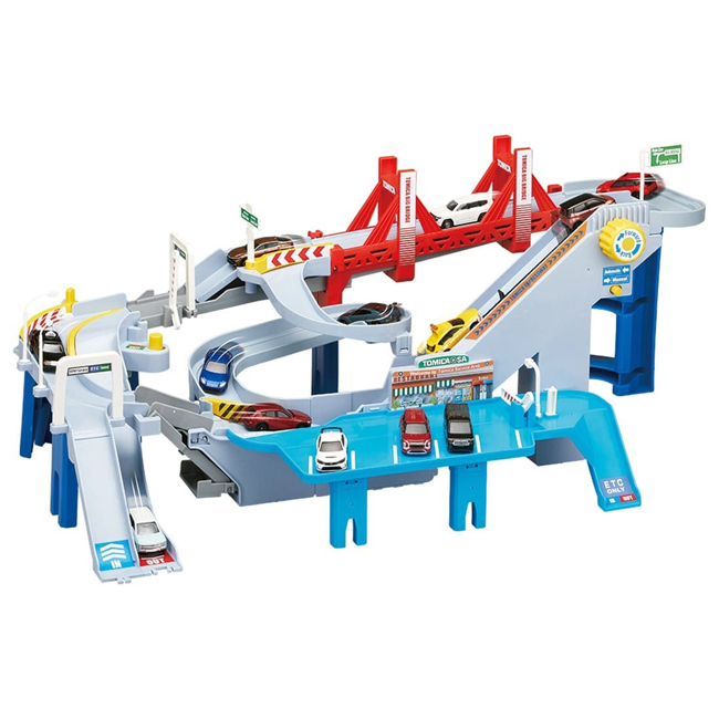 Tomica World 遊玩套裝- 2 Way Action Expressway 多美動感高速公路
