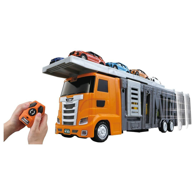 Tomica World - 重組式行動運載車與貨機套裝