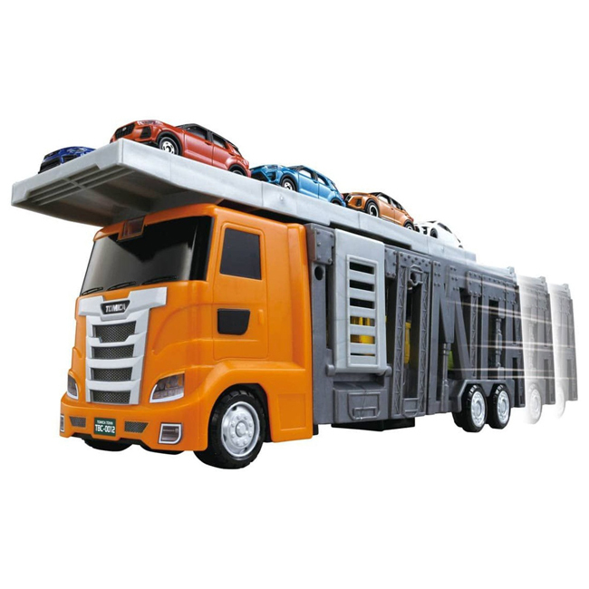 Tomica World - 重組式行動運載車與貨機套裝