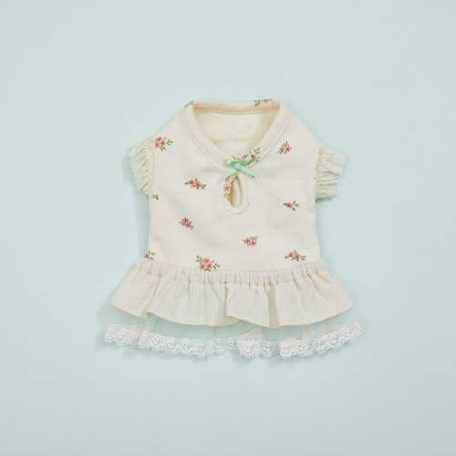 Louisdog 白瓷小花洋裝