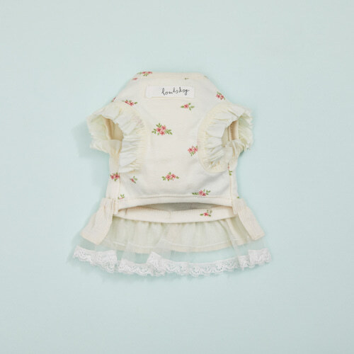 Louisdog 白瓷小花洋裝