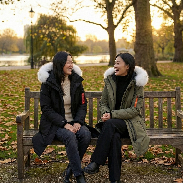 【直播】SUPERDRY LX022311 經典魚尾軍裝羽絨大衣