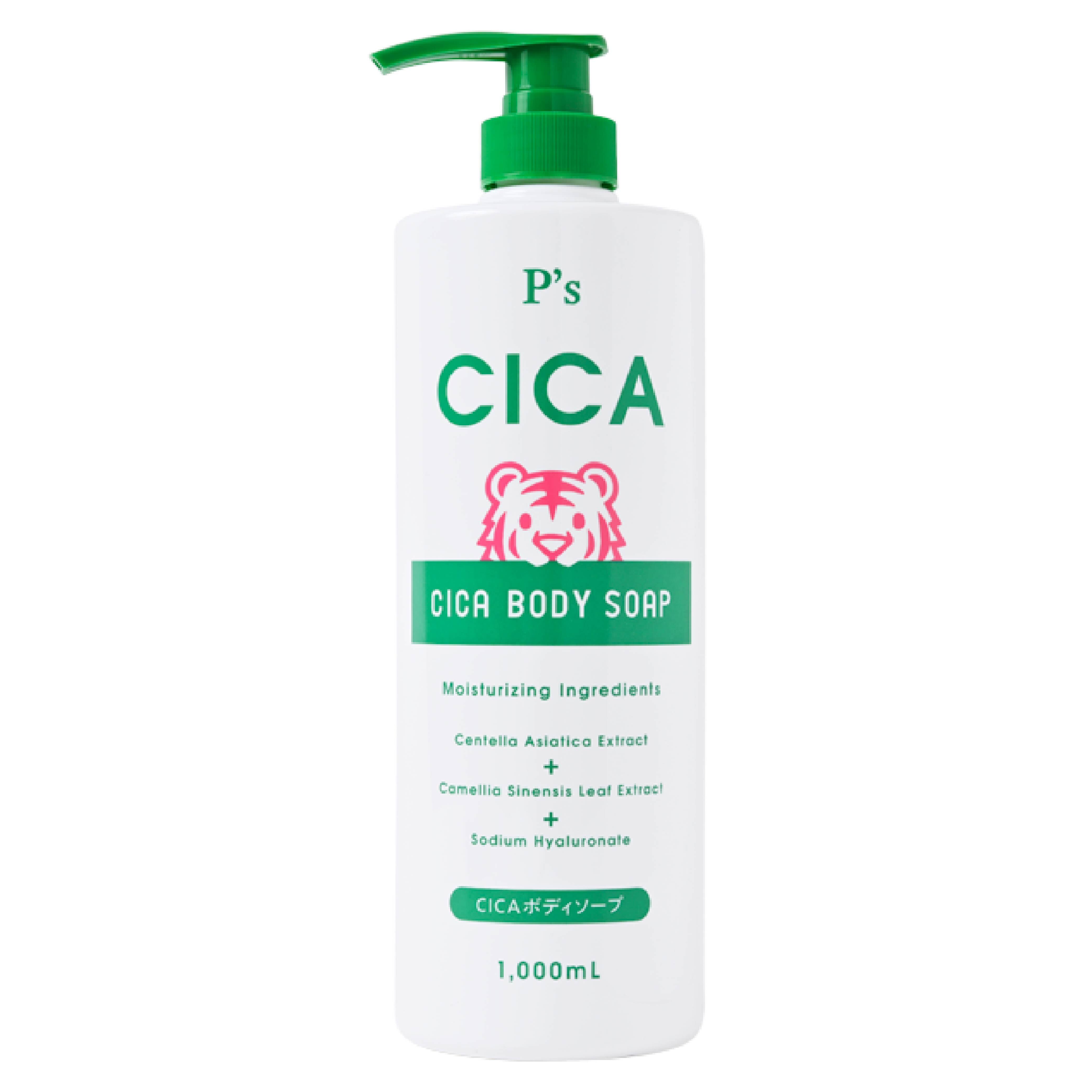 P`s 積雪草沐浴乳-1000mL