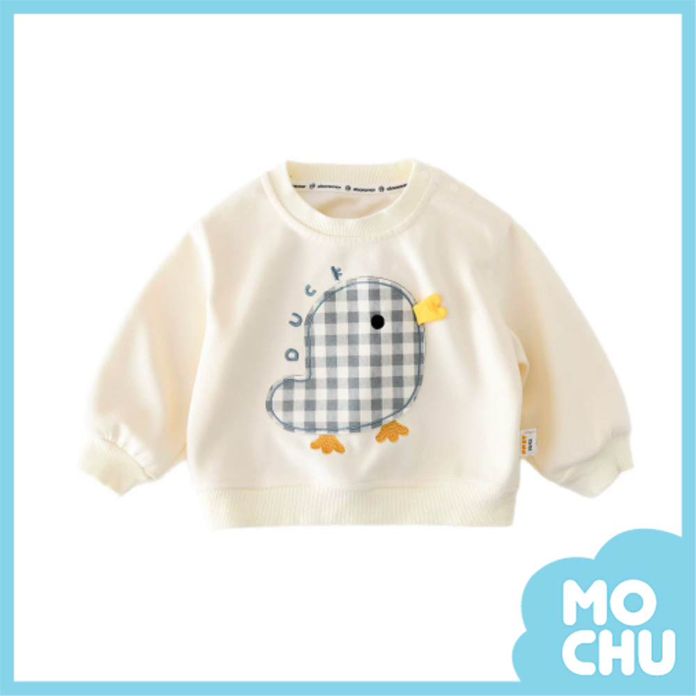 藍格小鴨長袖上衣