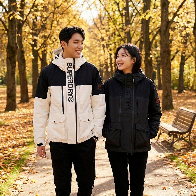 【直播】SUPERDRY LX022313 經典三拉鍊防風神衣