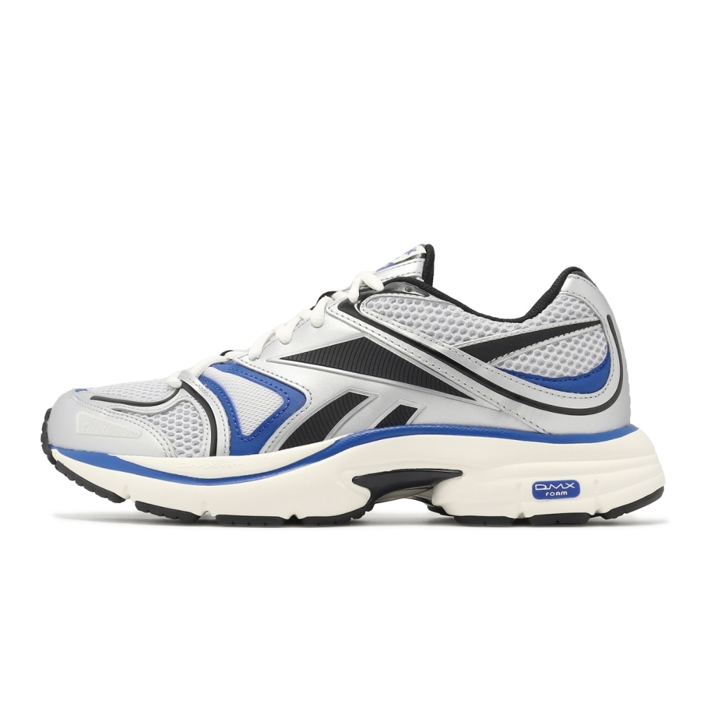 【下殺↘ $990】Reebok 慢跑鞋 Premier Road Plus VI 銀 黑 藍 緩震 男 100074713