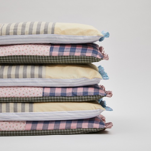 Louisdog 雲朵格紋鵝絨被