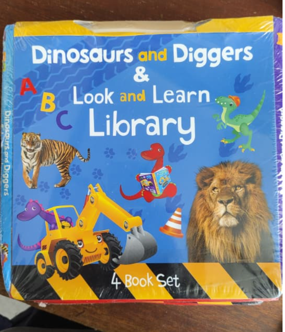 CS Dinosaur and Digger Look and Learn Library