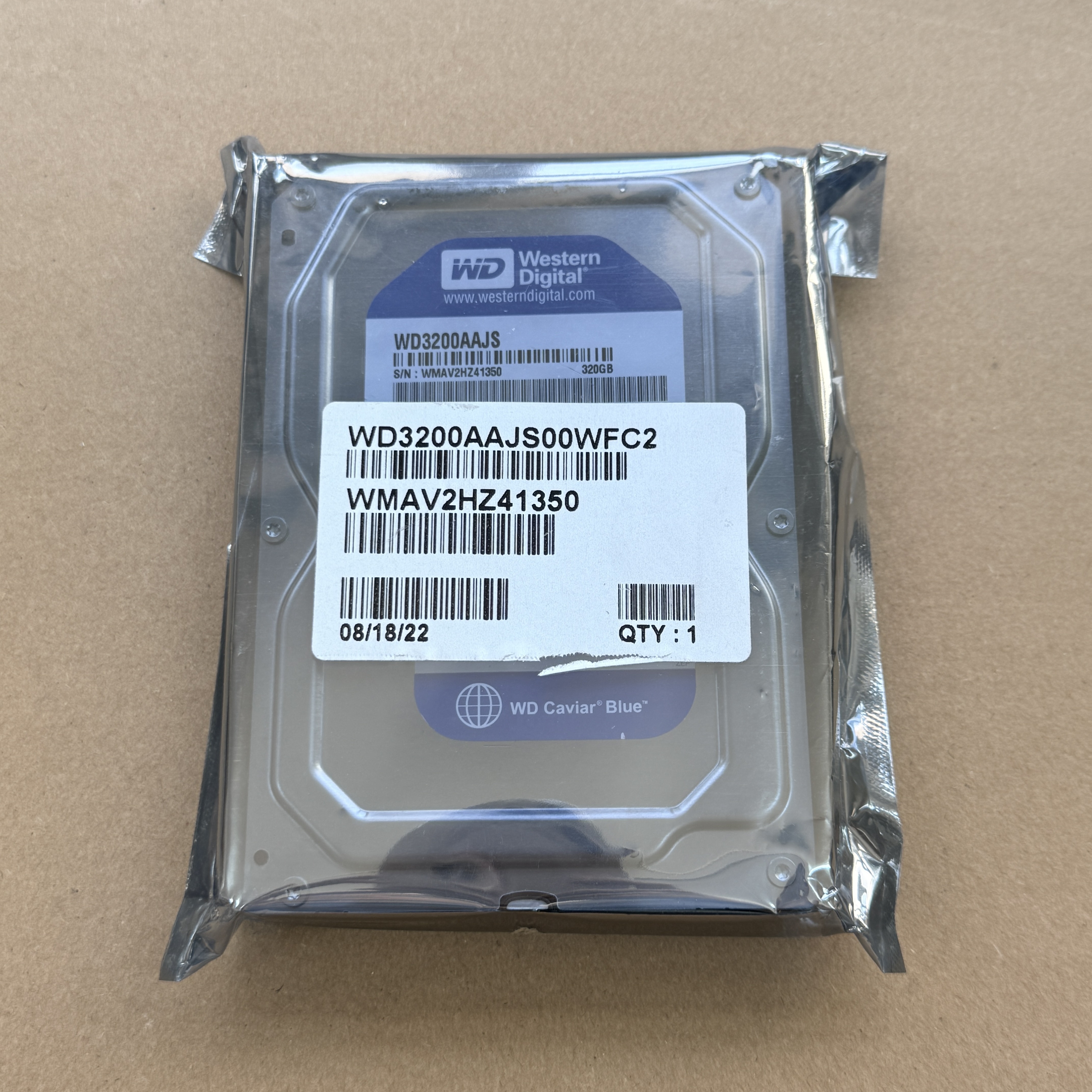 WD3200AAJS WD 3.5" 320GB 7200RPM SATA HDD (翻新)