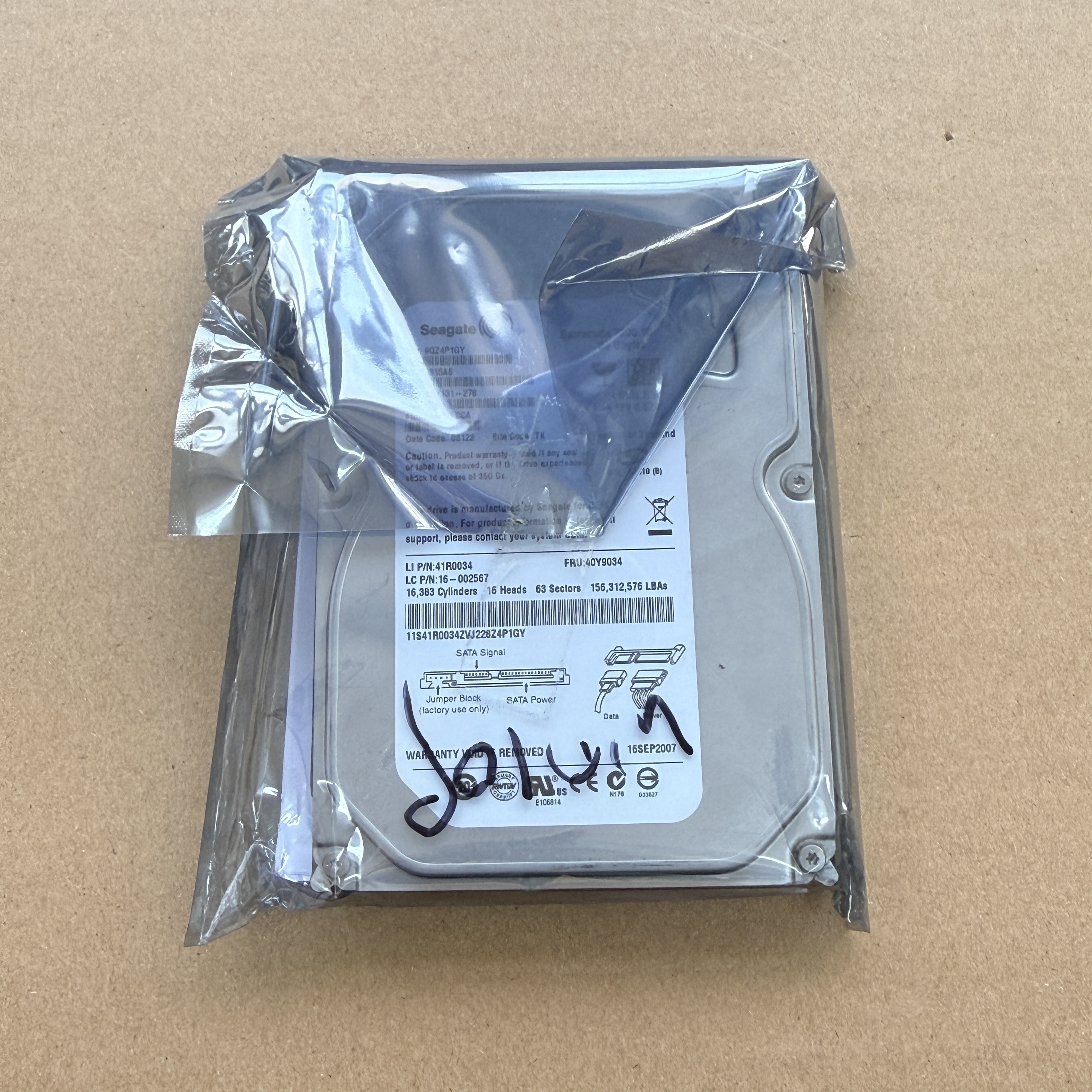 W0109 DELL 3.5" 80GB 7.2K SATA HDD (翻新) (Non-OEM)