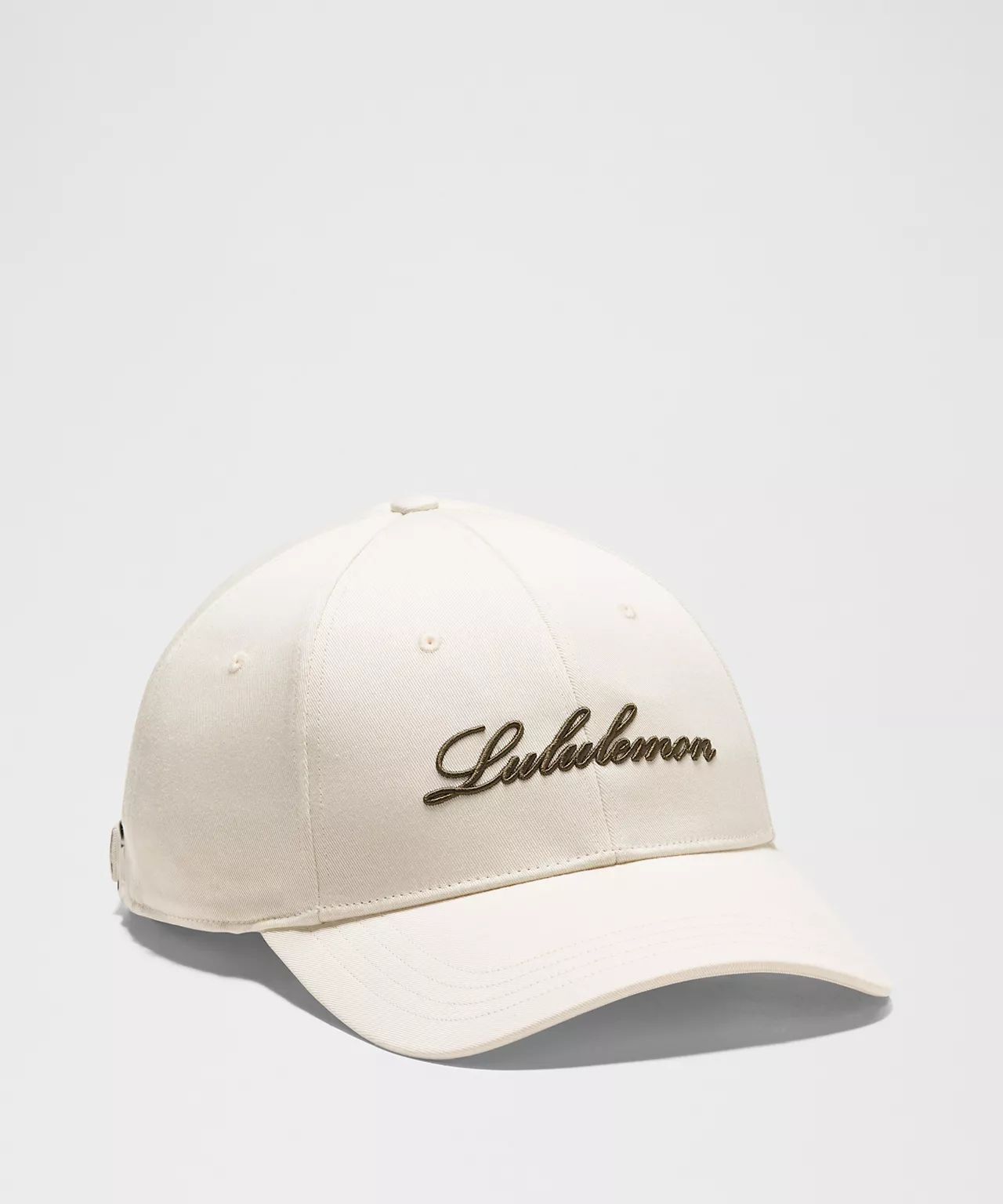 260224 lululemon 潦草logo CAP帽 - 白色